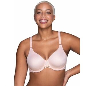 NWT Vanity Fair 40DDD Radiant Back Smoothing Underwire Bra Pink 124476